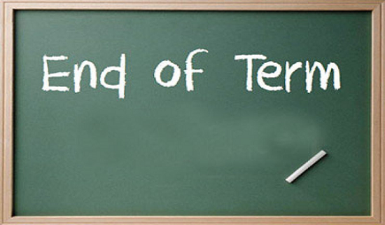 Last Day of Term timings - Wednesday 23rd July